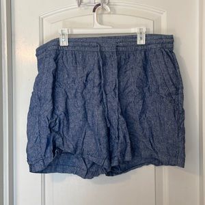 Old Navy Linen Blend Shorts
